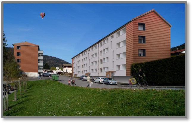 2019 - GERARDMER - Rue de Bretagne - Rénovation énergétique de 40 logements – 